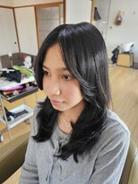 あのん&nbsp;韓国風ミディアムレイヤー