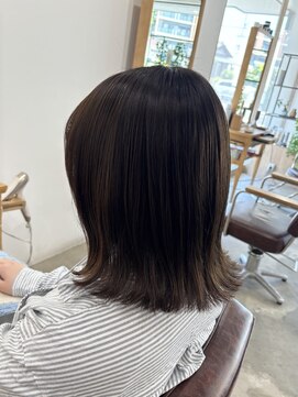 サロン(SALON) 結べるボブ/オリーブブラウン