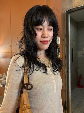 ハクボ(hakubo) 前からも後ろからも可愛いパーマスタイル
