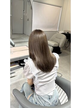 ヴァンクラウド 奈良店(VENT-CLOUD) 透明感抜群！韓国風ツヤ感オリーブグレージュ♪20代30代40代人気