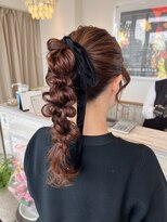 ルシードスタイル　ムースユイット(LUCIDO STYLE mousse8)&nbsp;編みおろしポニー