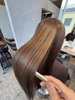 アース コアフュールボーテ ふじみ野店(EARTH coiffure beaute)&nbsp;髪質改善ストレート