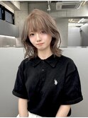 ゆるふわミディアム　マロンベージュ