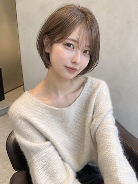 テーラヘアー 我孫子店(TELA HAIR) 【美シルエット】センターパートショート