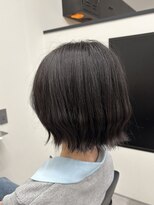 アルター(aL ter)&nbsp;黒髪メルティカラー ウルフミディシースルーバング 鎌取