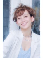 クラン(clan)&nbsp;抜け感ペールアッシュ×マニッシュショート