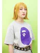 マーシー(MAAAAAC)&nbsp;＊MERCY＊　レモンイエローボブ