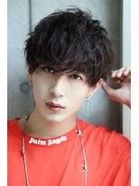 リップス 表参道店(LIPPS)&nbsp;ランダム無造作パーマ【パームマッシュ】2ブロック