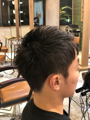 【カット￥2500!!】オトコの身だしなみはヘアスタイルから☆クセ毛を活かしたスタイル作りが得意なサロン!!