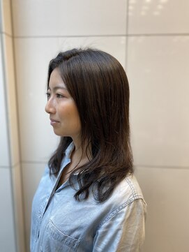 サロンドユー ベルポート本店(SALON DE U) 大人ブランジュカラー