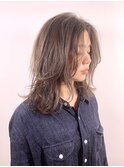 ヌーディーベージュウルフレイヤースタイル☆大島侑也