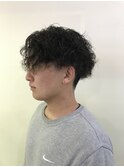 メンズツイストスパイラルパーマ