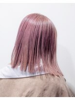 ルプラ ガーデン(le-pla garden)&nbsp;ピンクベージュ#外ハネウルフ#ケアブリーチ#ダブルカラー#豊橋