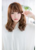 大人かわいいを底上げ！ベージュカラーゆるふわカールa1