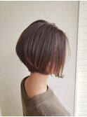 前下がりボブ