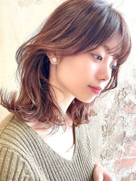 アフロート ルヴア(AFLOAT RUVUA) 鎖骨ミディアム/くびれヘア20代30代40代