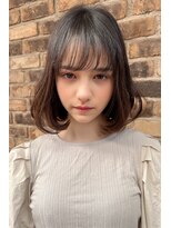 リークフー(Ree cu fuu)&nbsp;10代20代30代40代 大人かわいいふわふわ前下がりボブ3 藤沢