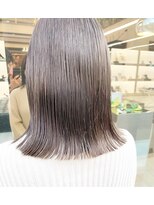 メゾンアクア 表参道(Maison ACQUA)&nbsp;ブリーチなしカラー　透明感　グレージュ　オリーブ