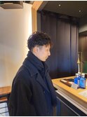 メンズパーママッシュショート