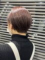 ミューズ 新浦安店(HAIR&NAIL MUSE) ピンクベージュ髪質改善ショコラピンク大人ショートボブうるツヤ