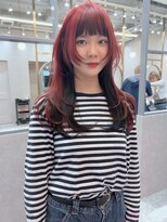 ロンド レア 天神大名店(Lond Le’a) ドレスヘア/ショコラアッシュ/ヘルシースタイル/インナーカラー