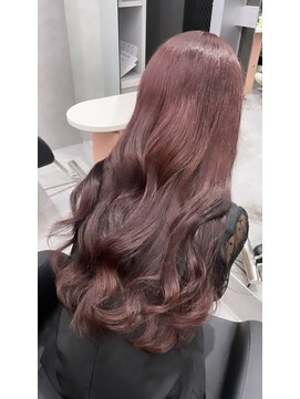 ジエクトカナウ 大阪梅田店(The Ect canow) カシスピンク/ピンクブラウン/ピンクカラー/ヨシンモリ/韓国風