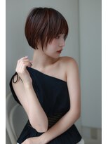 エムプラス 二子玉川(Mplus)&nbsp;おしゃれシンプルショートをセミウェットに仕上げるが高評価！