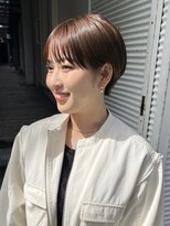 ウーフ(U-fu) 大人かわいいマッシュショート/ショートヘア/まるみショート