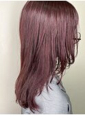 ミディアムレイヤー/ピンクブラウン