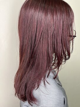 イーストハムヘッドショップ(EAST HAM head shop) ミディアムレイヤー/ピンクブラウン