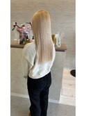 抜きっぱなしホワイトブロンド