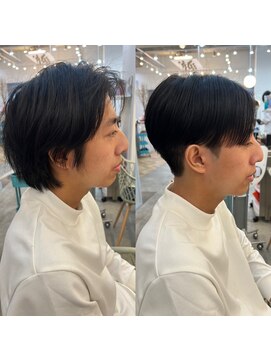 ロミー 本厚木(ROMMY.) メンズカット/マッシュパーマ/センターパート