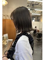 ニール シトロン 名古屋 伏見 丸の内(NEELU citron)&nbsp;【Neelu_rie】透明感あふれるオリーブベージュ