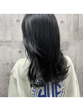 オグジュアリー 表参道(aux.) 暗髪艶カラー