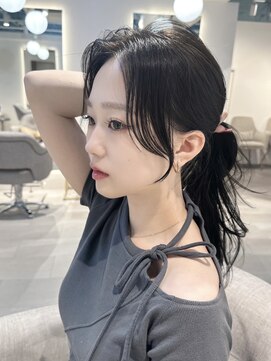 マインバイアフロートギンザ(MYNE by AFLOAT GINZA) 韓国ヘア/くびれヘア/後れ毛/アッシュ/サイドバング