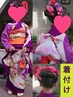 七五三★着付けヘアセットメイクアップ　【七歳児】　18000円★