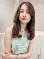 エジョン 幡ヶ谷店(Aejon)&nbsp;イメチェン/似合わせカット/フルバング/レッドブラウン/新宿