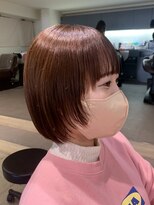 ノイ(noi) #noi_style 切りっぱなしボブ×顔まわりレイヤー