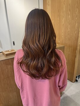 トリート 西船橋店(TREAT) オレンジブラウン/オレンジカラー/ブリーチなし