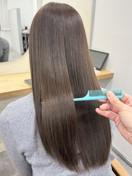 オリンテ バイ レシッド 表参道(orente by rcid) 髪質改善顔まわりレイヤーカット酸熱ストレートメルティカラー