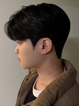 ノラ シブヤ(NORA) 【永田】前下がりシースルーマッシュ×ダウンパーマ