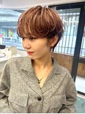 無造作マッシュショート
