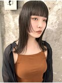 【表参道sheta中澤】フルバング黒髪に合わせカットイメチェン