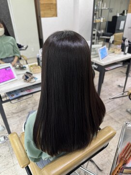 アジールヘア 所沢プロペ通り店(agir hair) アッシュブラウン夏くびれヘアケアブリーチ所沢韓国