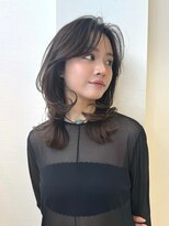 ロンドアベニール 北千住(Lond avenir)&nbsp;くびれヘア/顔周り/韓国/レイヤーカット/黒髪/ロング/前髪北千住
