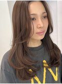 レイヤーカット酸性ストレート透明感カラー20代30代40代[表参道]
