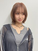 エアー 横浜(AIR) 【長谷川】小顔レイヤーハッシュボブ