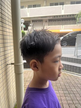 スウェル 柏店(Swell) MEN’S HAIR/ブルーブラック/フェザーパーマ/柏