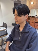 キャンバス バイ ネオリーブ 横浜西口(Canvas by neo.)&nbsp;横浜★センターパートの毛流れフェザーパーマ