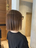 ゼル 大和八木(ZELE) 縮毛矯正×タッセルボブ